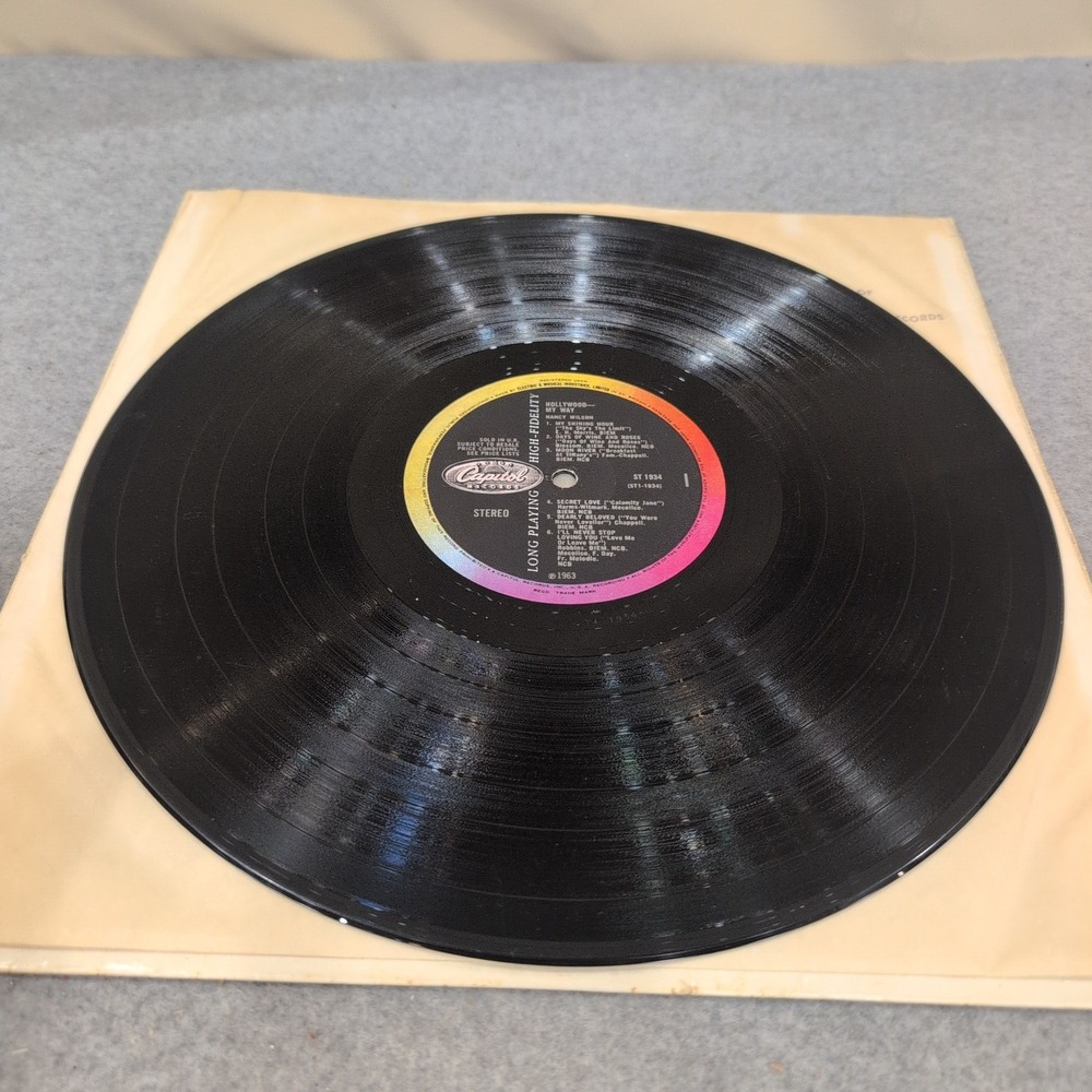 Nancy Wilson Hollywood My Way Vinyl LP 1963 Capitol ST 1934 Stereo Jazz Pop - Picture 3 of 6